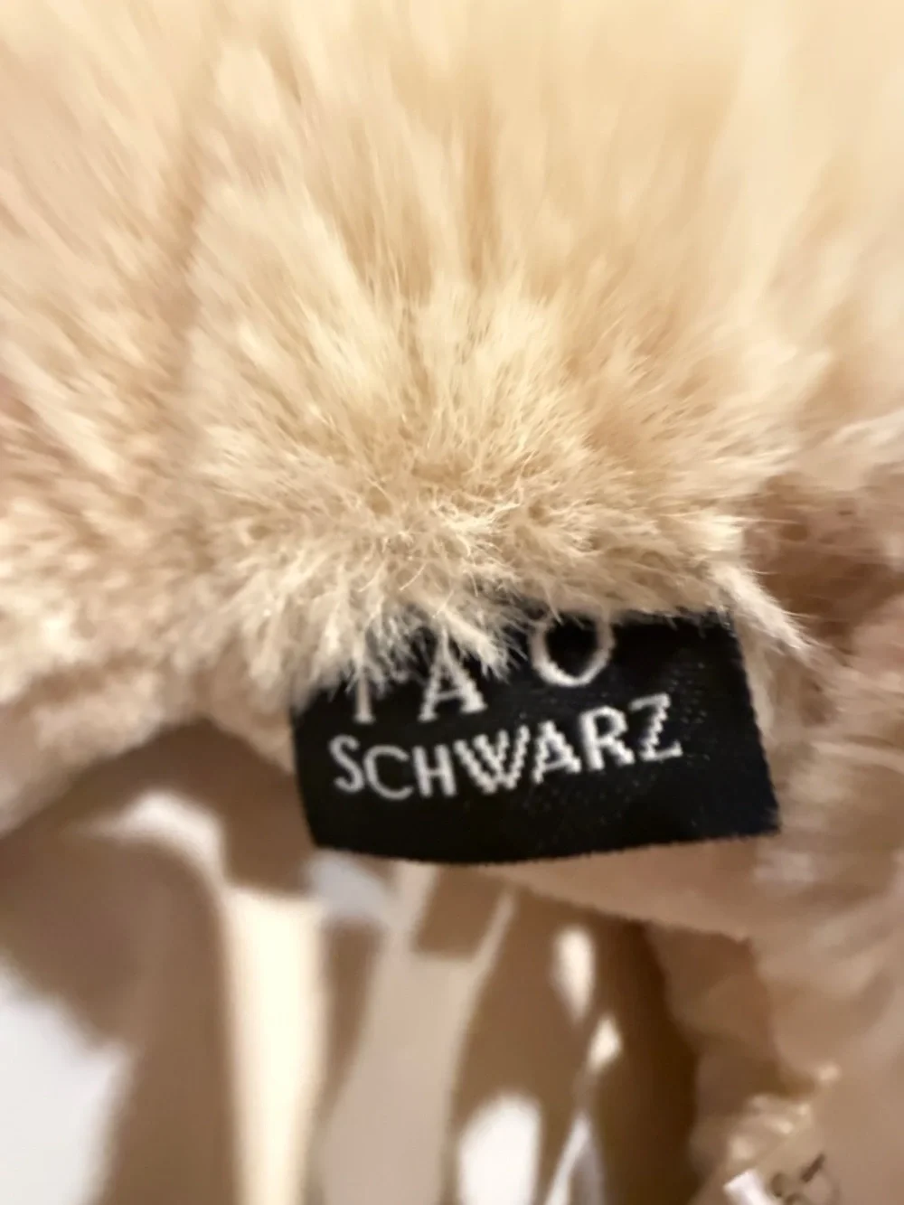 FAO Schwarz Cream Plush Golden Retriever Puppy Dog Toy 2021